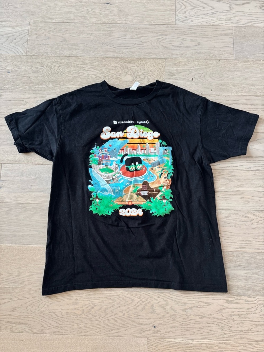 San Diego Twitch Con Graphic Tee 2024 - Black